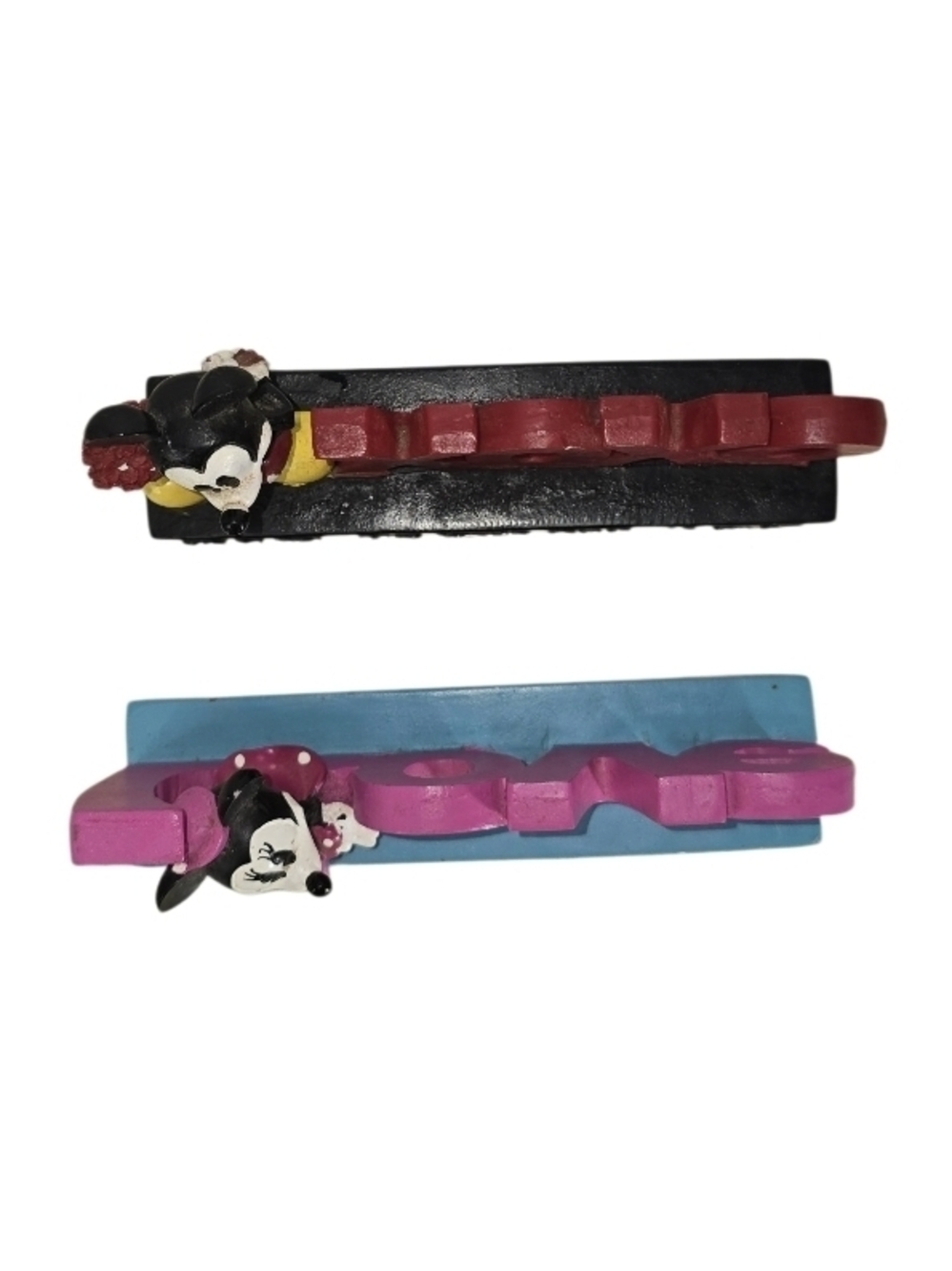 Mickey Mouse XOXO I'm Your Guy Minnie Mouse Love I'm Your Girl Set Of 2 Disney - Picture 6 of 10